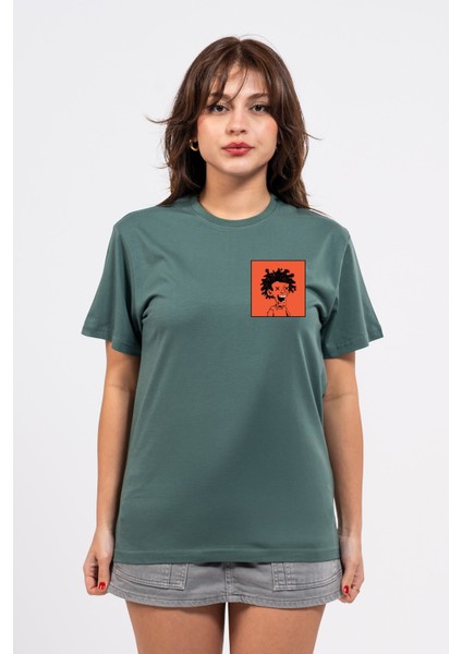 Regular Curly Man Baskılı Tshirt