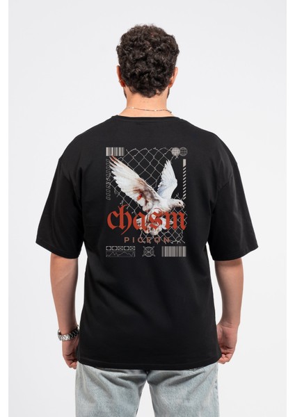 Oversize Sırtta Chasm Baskılı Tshirt fiyatları