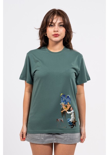 Regular Dali Baskılı Tshirt fiyatları