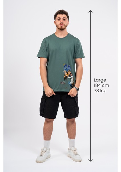 Regular Dali Baskılı Tshirt fırsatları