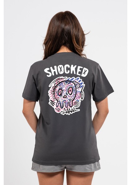 Regular Sırtta Shocked Baskılı Tshirt fiyatları