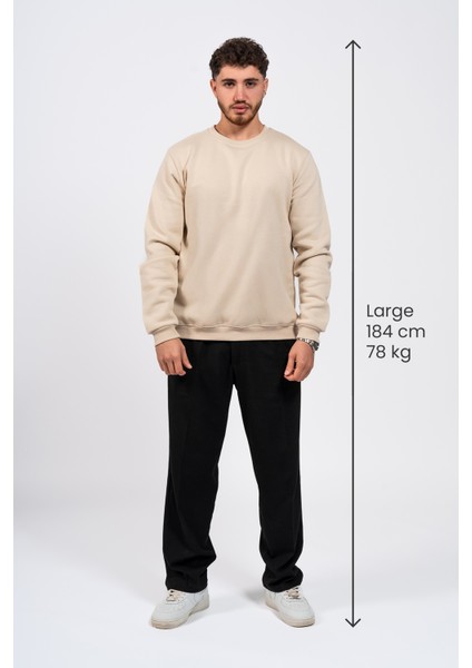 Regular Sırtta Bloom Baskılı Sweatshirt