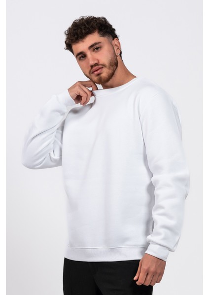 Regular Sırtta Chasm Baskılı Sweatshirt modelleri