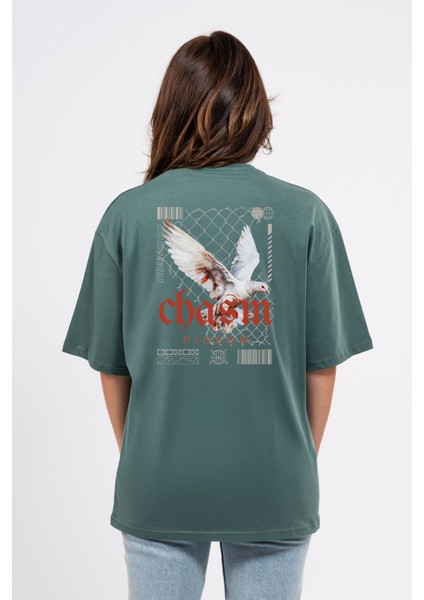 Oversize Sırtta Chasm Baskılı Tshirt fiyatları