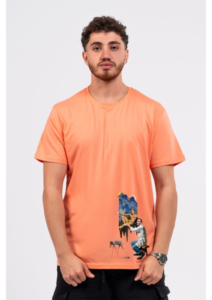 Regular Dali Baskılı Tshirt fiyatları