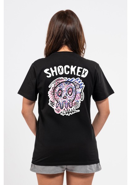 Regular Sırtta Shocked Baskılı Tshirt fiyatları