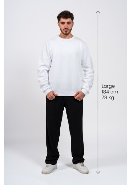 Regular Sırtta Echo Baskılı Sweatshirt fırsatları