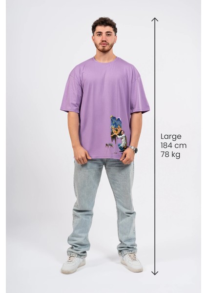 Oversize Dali Baskılı Tshirt fırsatları