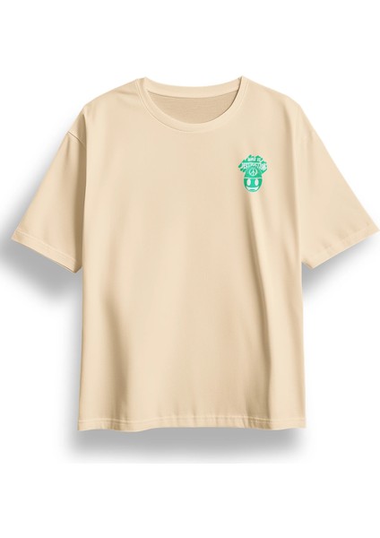 Oversize Destruction Baskılı Tshirt