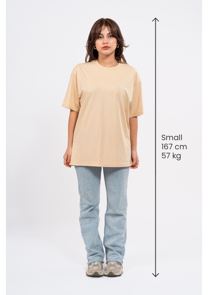 Oversize Destruction Baskılı Tshirt
