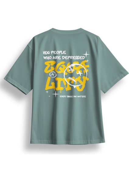 Oversize Quality Baskılı Tshirt