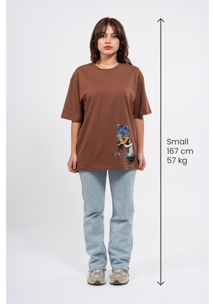 Oversize Dali Baskılı Tshirt fırsatları