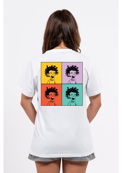 Regular Curly Man Baskılı Tshirt modelleri