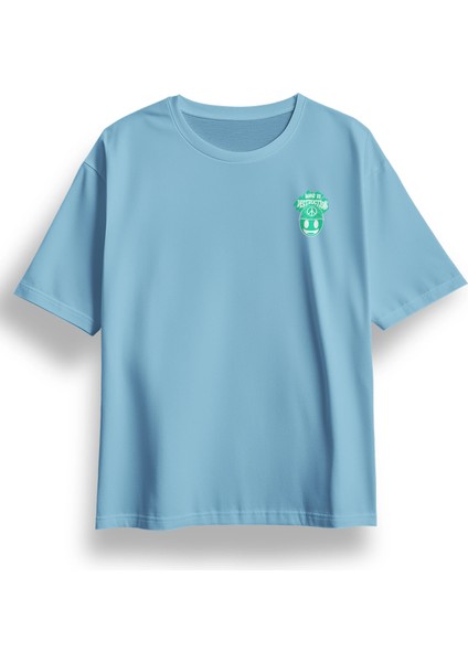 Oversize Destruction Baskılı Tshirt fiyatları