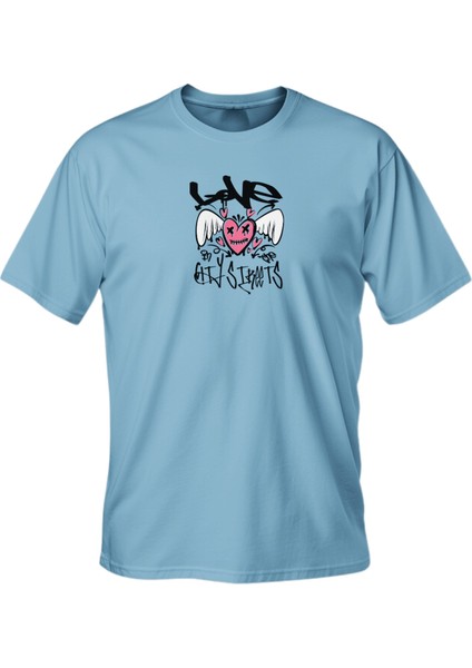 Regular City Streets Baskılı T-Shirt