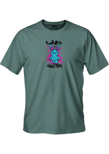 Regular Every Stich Baskılı T-Shirt