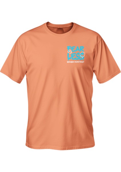 Regular Fearless Baskılı T-Shirt