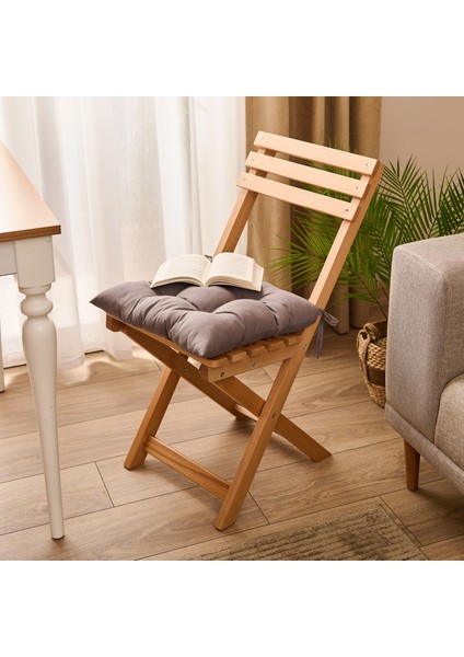 Soft Carre Sandalye Minderi - Gri - 40X40 cm fiyatları