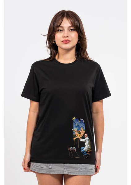 Regular Dali Baskılı Tshirt fiyatları