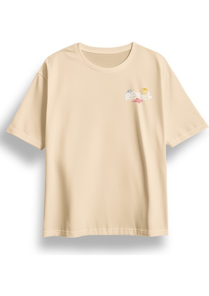 Oversize Rebel Baskılı Tshirt fiyatları