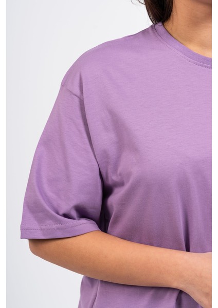 Oversize Every Stich Baskılı Tshirt