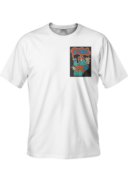 Regular Dont Smoke Baskılı T-Shirt