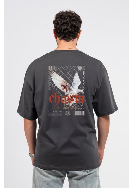 Oversize Sırtta Chasm Baskılı Tshirt fiyatları