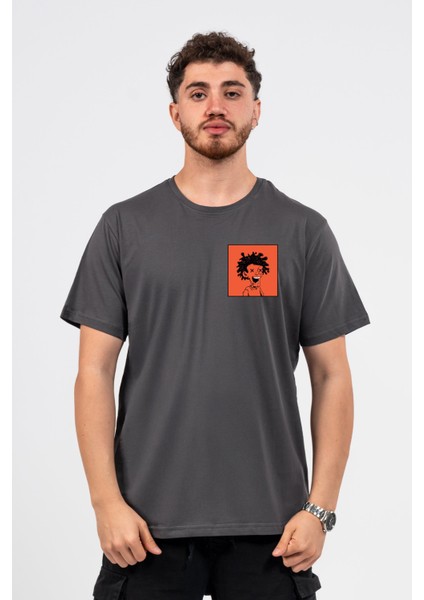 Regular Curly Man Baskılı Tshirt fiyatları
