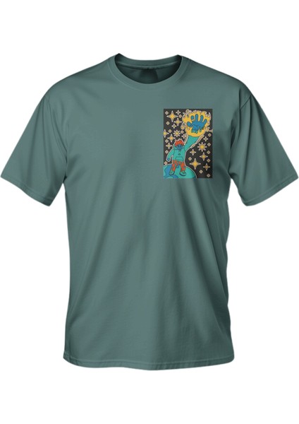 Regular Street Stars Baskılı T-Shirt