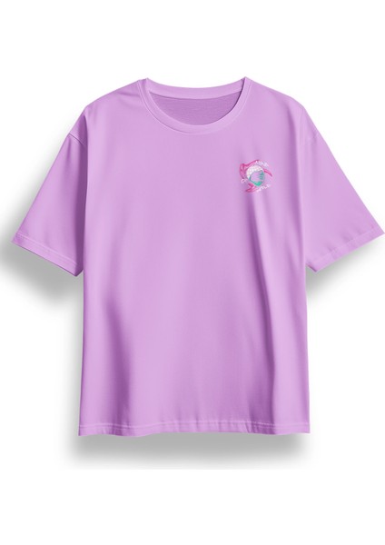 Oversize Mind Of World Baskılı Tshirt fiyatları