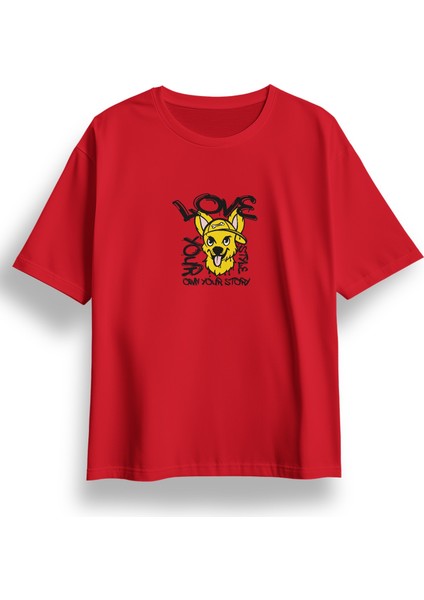 Oversize Your Style Baskılı Tshirt