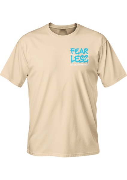 Regular Fearless Baskılı T-Shirt
