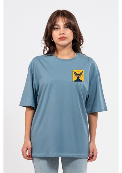 Oversize Darko Baskılı Tshirt