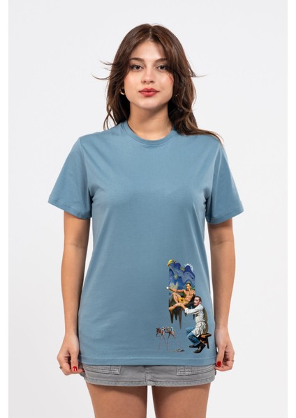 Regular Dali Baskılı Tshirt