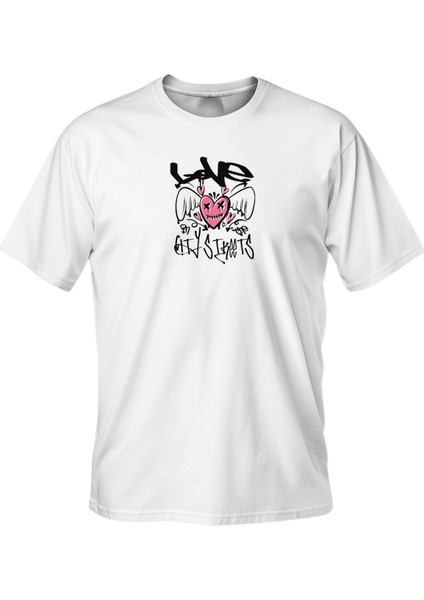 Regular City Streets Baskılı T-Shirt