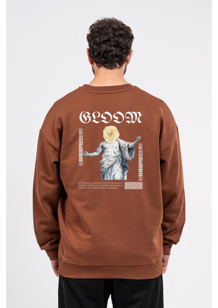 Oversize Sırtta Bloom Baskılı Sweatshirt fiyatları