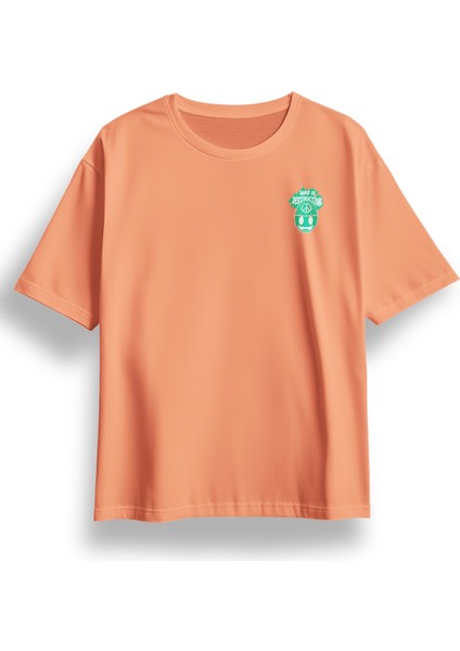 Oversize Destruction Baskılı Tshirt fiyatları