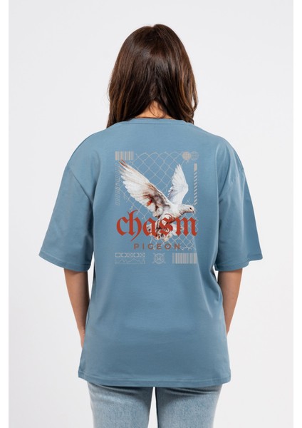 Oversize Sırtta Chasm Baskılı Tshirt fiyatları