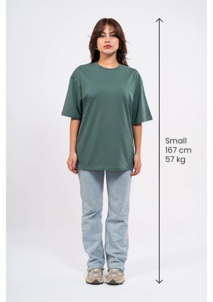 Oversize Seeking Baskılı Tshirt fırsatları