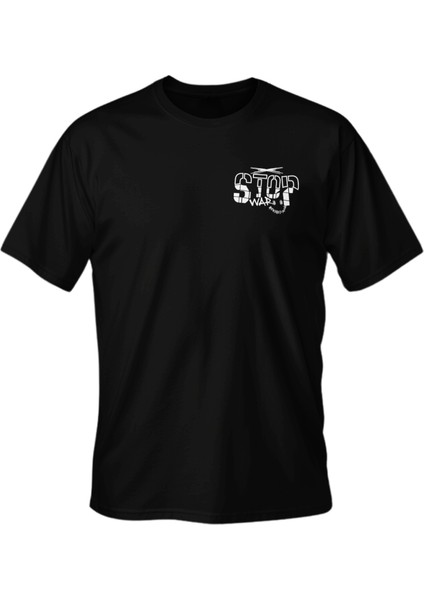 Regular Stop War Baskılı T-Shirt