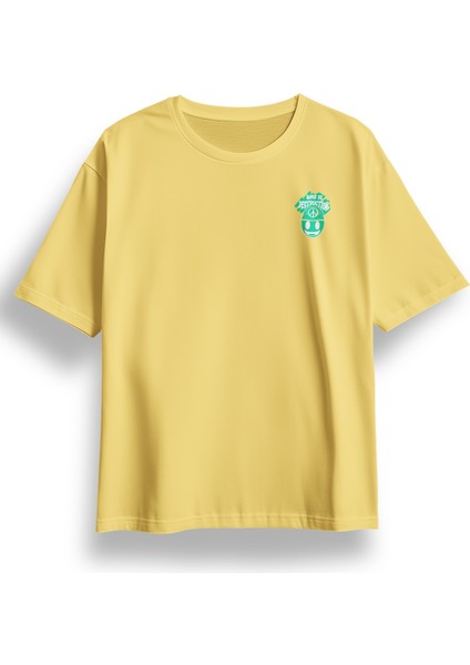 Oversize Destruction Baskılı Tshirt
