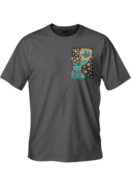 Regular Street Stars Baskılı T-Shirt