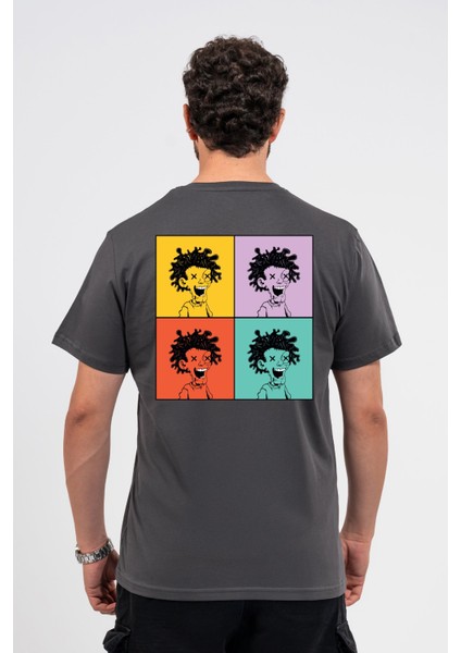 Regular Curly Man Baskılı Tshirt fırsatları