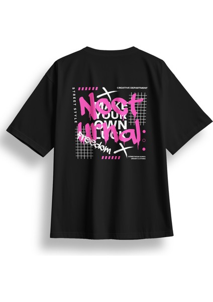 Oversize Nocturnal Baskılı Tshirt fiyatları