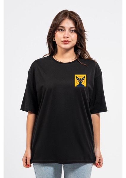 Oversize Darko Baskılı Tshirt