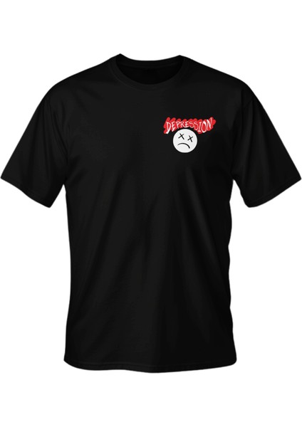 Regular Depression Baskılı T-Shirt fiyatları