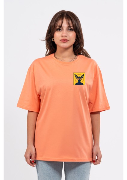 Oversize Darko Baskılı Tshirt