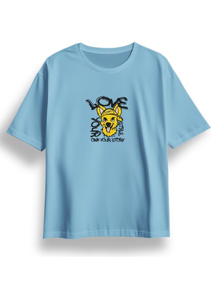 Oversize Your Style Baskılı Tshirt