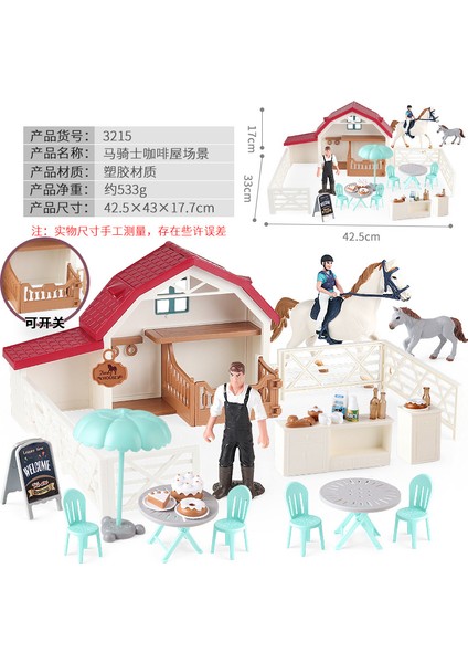 Simülasyon Hayvan Modeli Çiftlik Seti (Yurt Dışından)