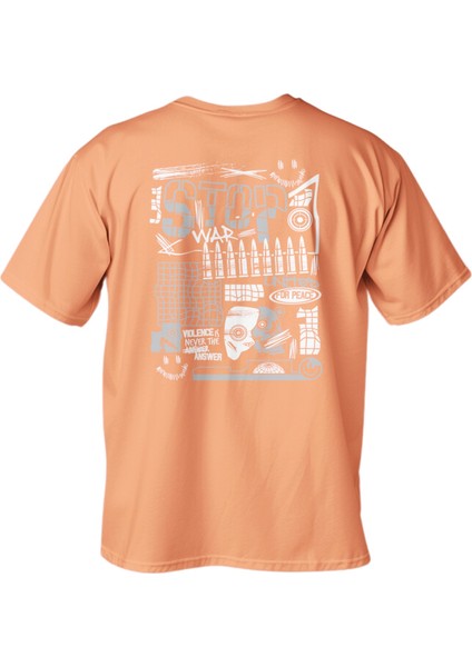 Regular Stop War Baskılı T-Shirt